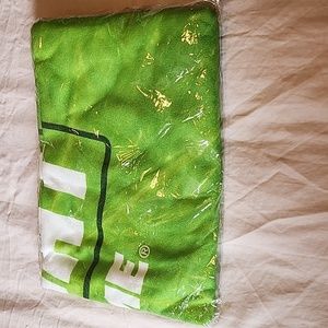 Bud light lime color & shape towel